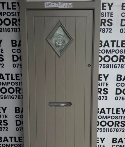 EXTERNAL SAGE COMPOSITE DOOR WITH MATCHING FRAME 875X2215MM #2322